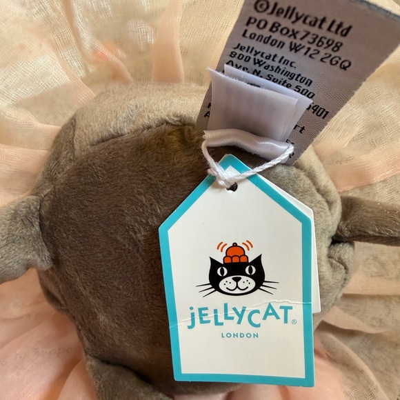 Jellycat Gray Elephant Ballerina Plush with Book - Picture 2 of 2